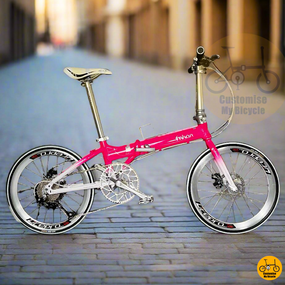Fnhon Blast 22-Inch Folding Bike β Elegant, Stylish & Perfect for City Commuting