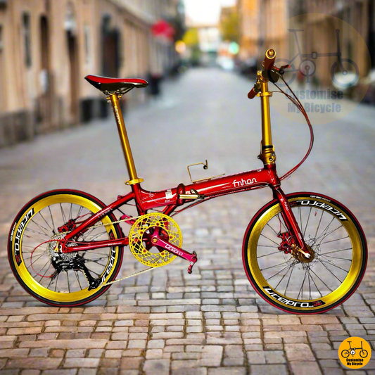 Ironman-Inspired Fnhon Blast 22-Inch Folding Bike – Power, Speed & Style Combined