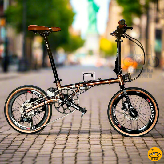 Fnhon Gust 18” • Shimano 9s • Rose Gold