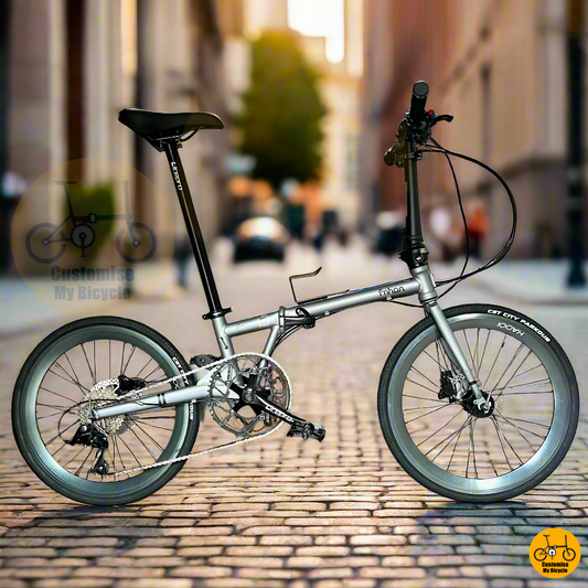 Fnhon Gust 22-inch Foldie with Sleek Finish, Shimano Sora & City-Ready Geometry