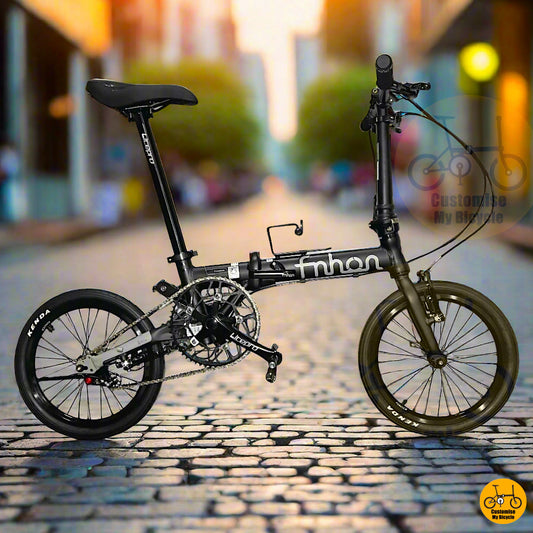 Fnhon Freedom 16-inch Foldable Bicycle with 305 Wheels – Ideal for Neighbourhood Cruising