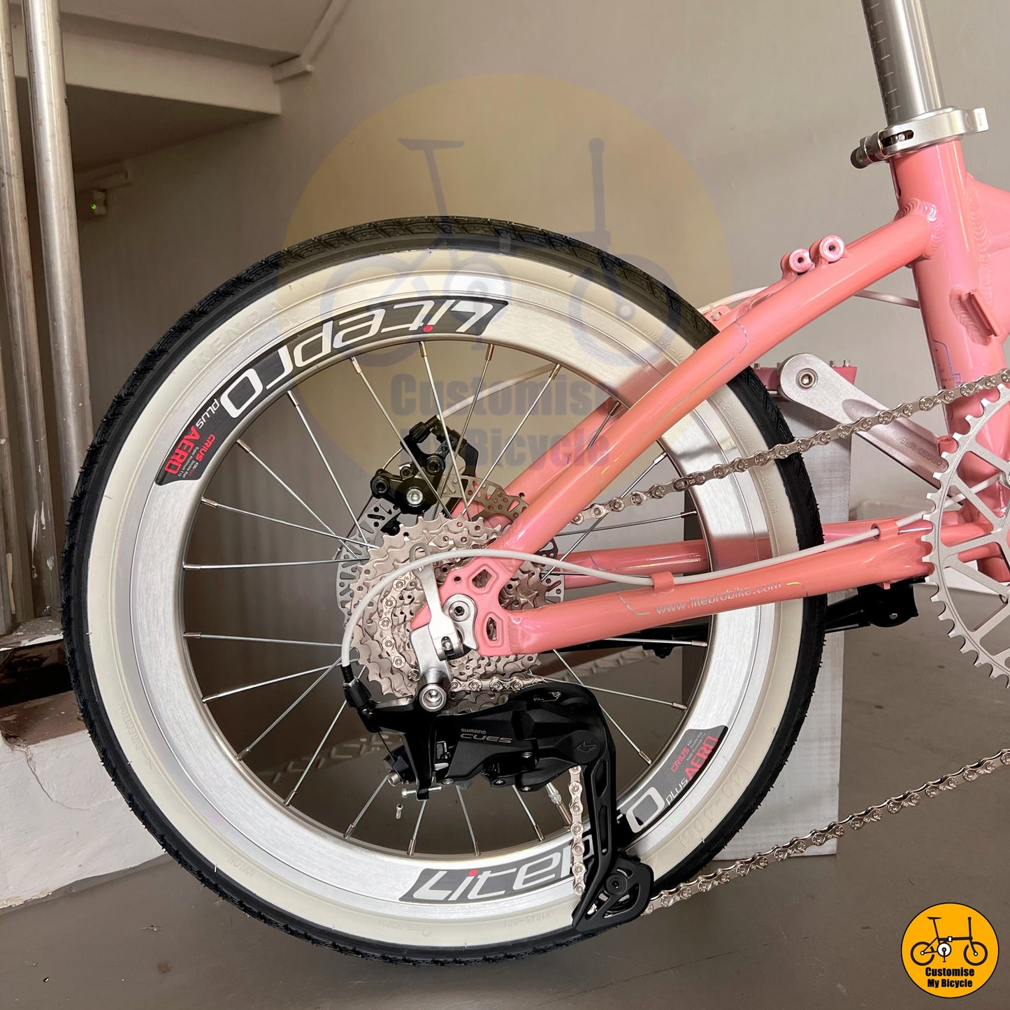 Baby Pink Crius Master 22-Inch Folding Bike β A Smooth, Cute & Budget-Friendly Foldie