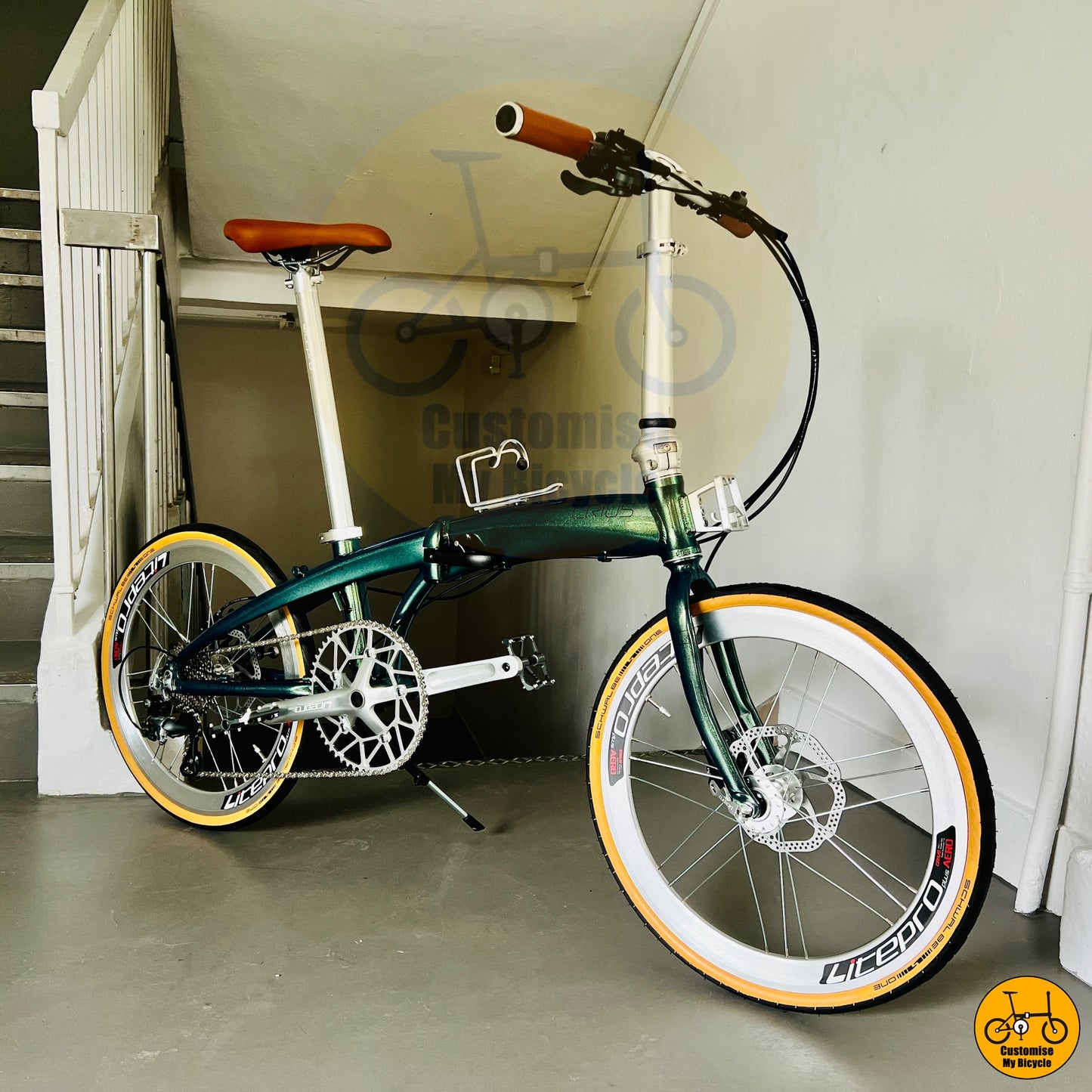 Crius Velocity 22-inch Foldie β Classic Design Meets Modern Shimano Components