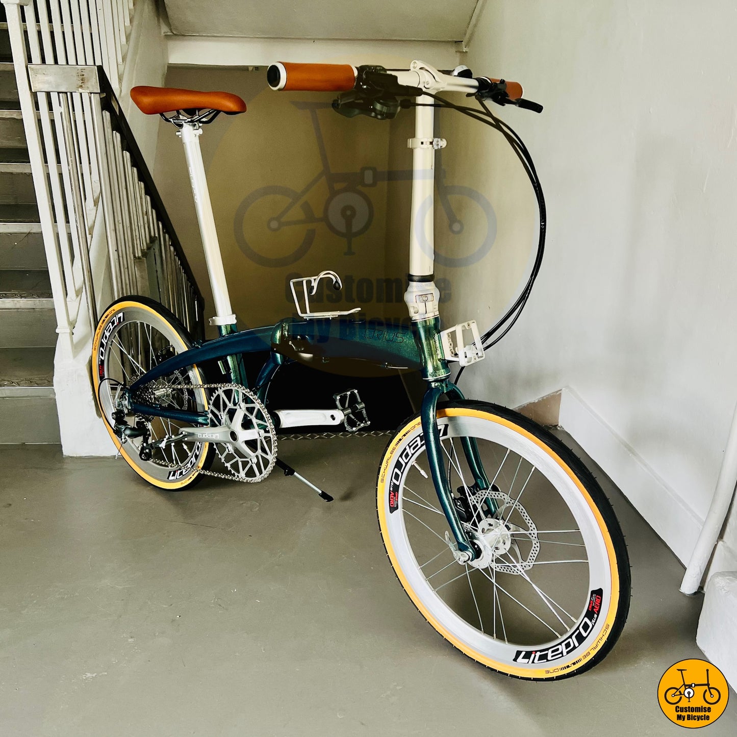 Crius Velocity 22β β’ Shimano 10s β’ Chameleon Green