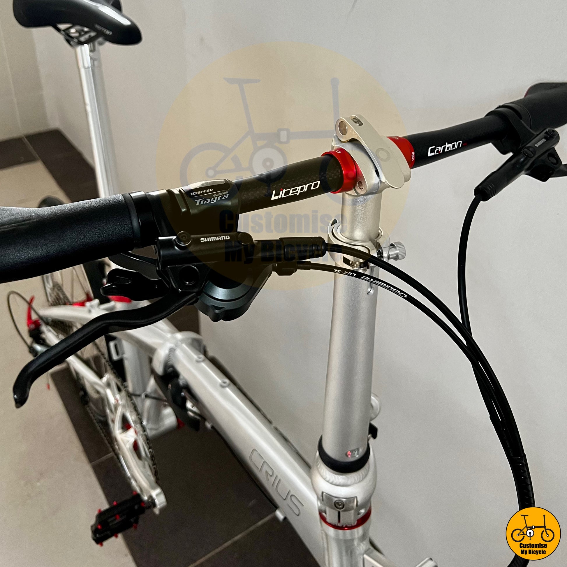 Aerodynamic handlebar design for better maneuverability in the city