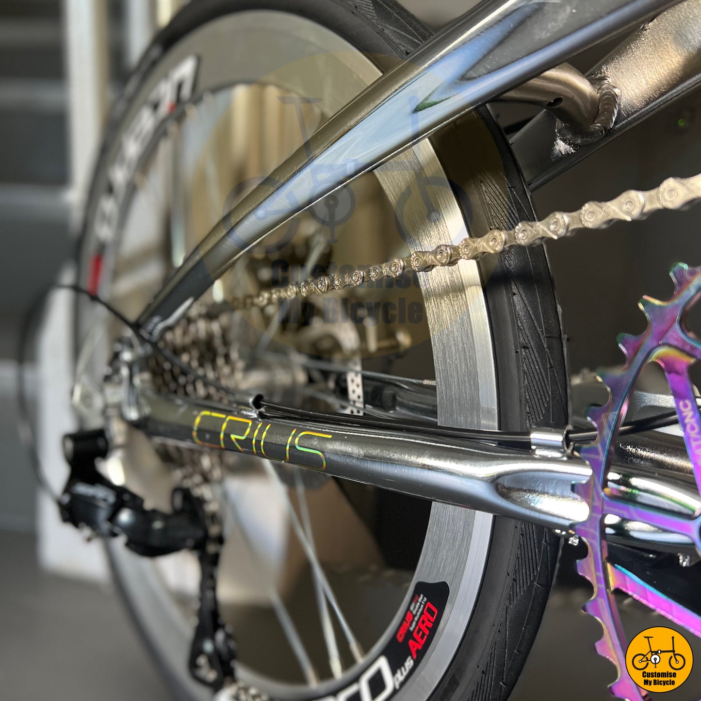 Lightweight folding bike frame with premium aluminum alloy construction