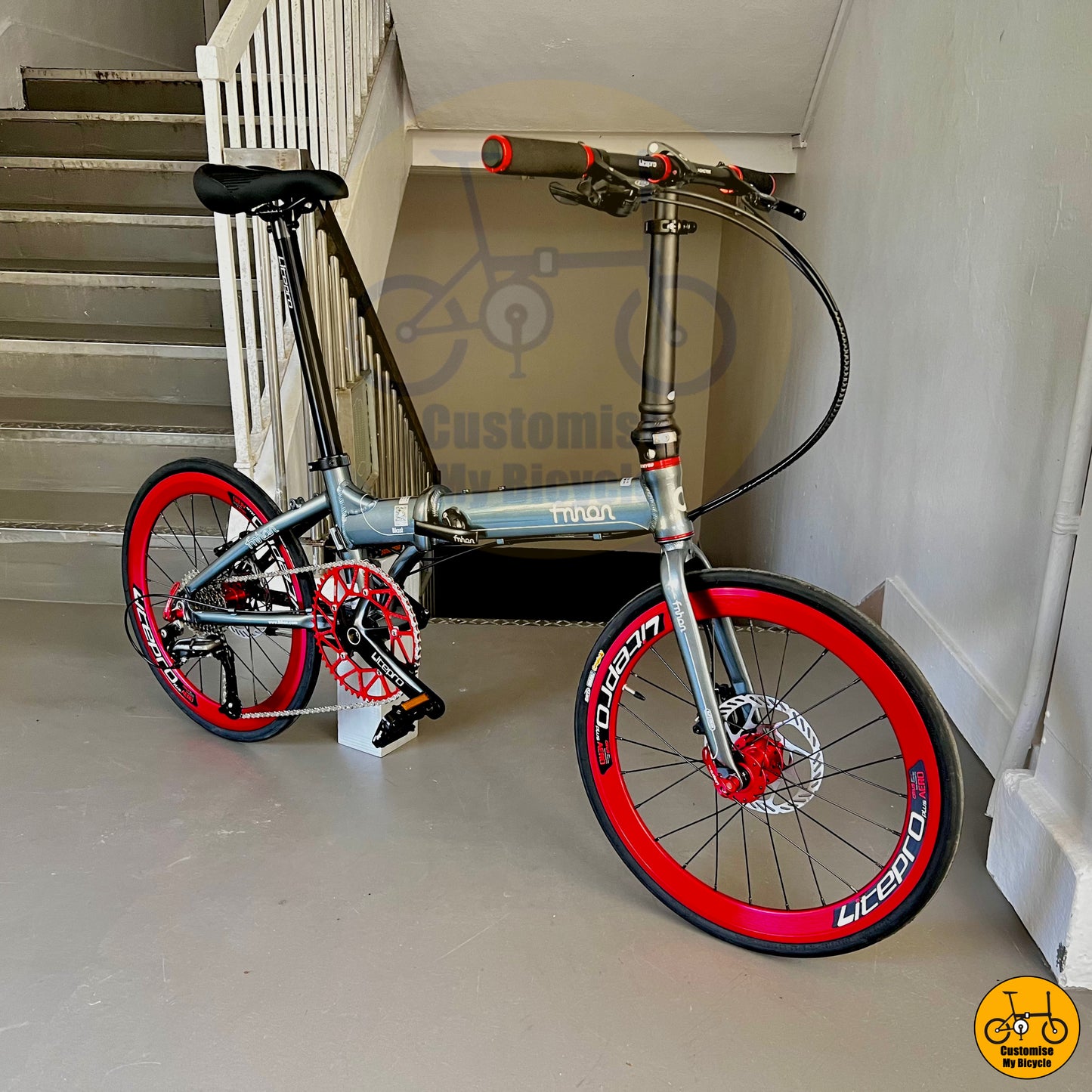 Fnhon Blast 22-Inch Folding Bike β High-Speed Commuting with a Unique Colorway