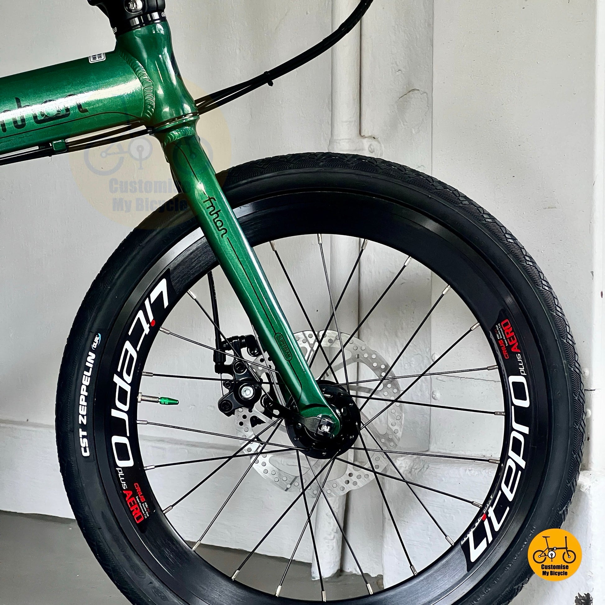 LITEPRO aero wheels and CST Zeppelin tyres