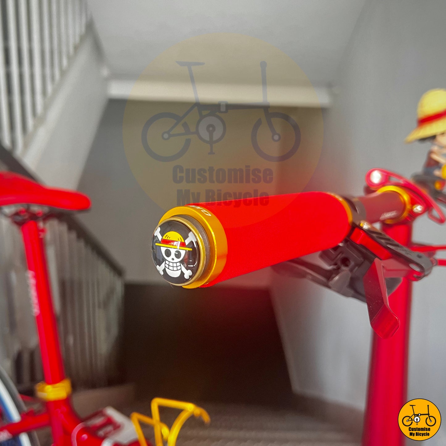 Ride Like a Pirate! One Piece-Inspired Fnhon Blast 22โ Folding Bike