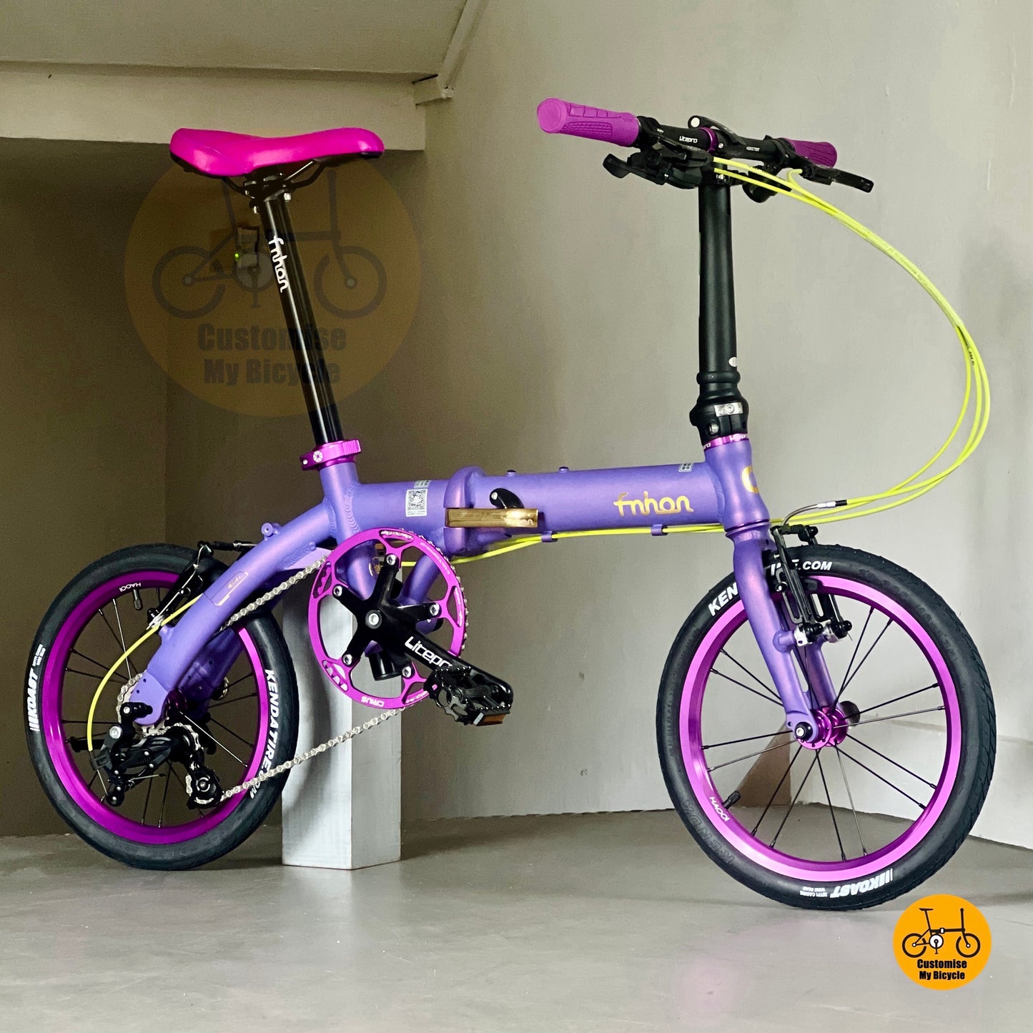 Fnhon Breeze 16 Inch Foldie For Compact Storage And Lightweight Commuting Sensah Gear