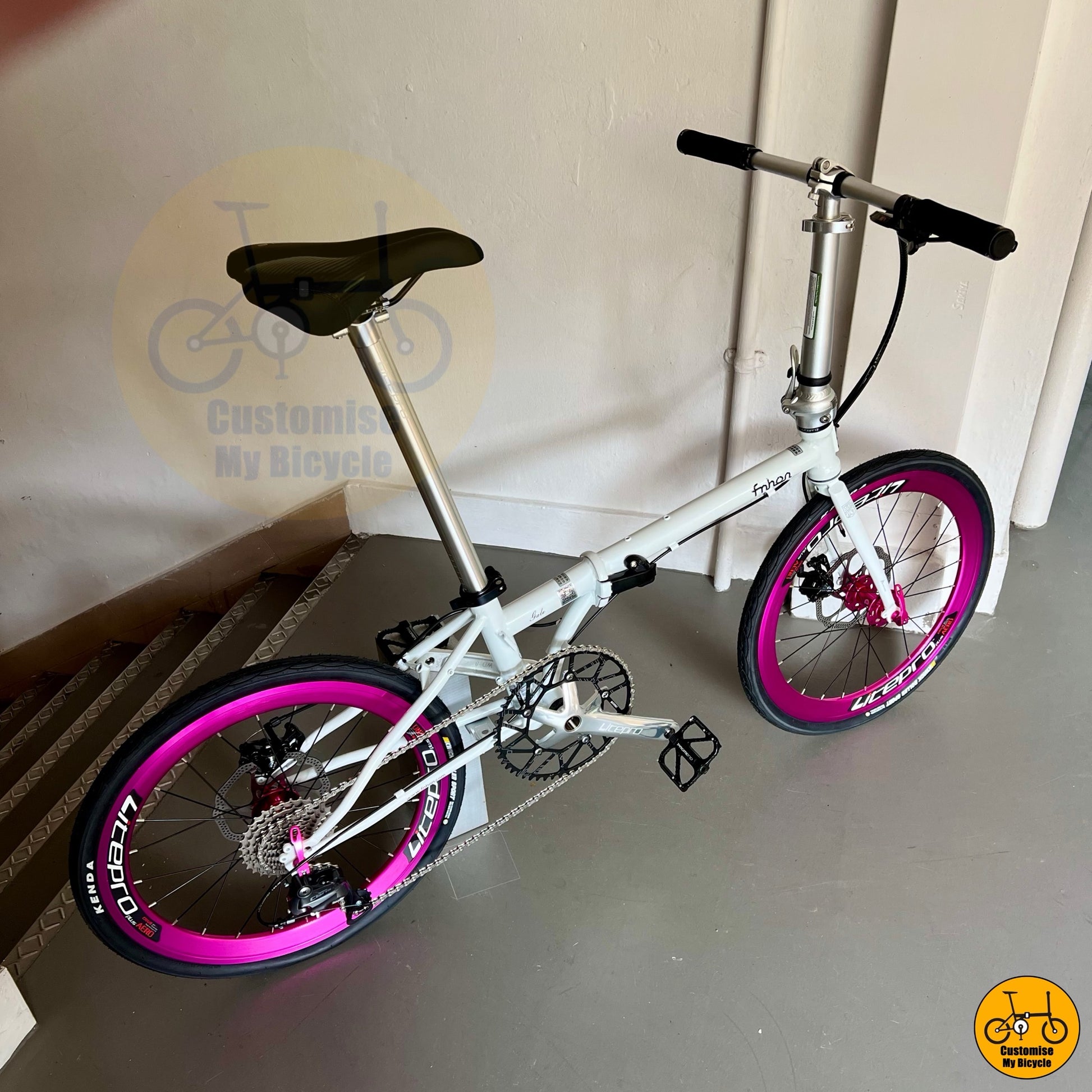 Fnhon Tornado with fast rolling Litepro wheelset