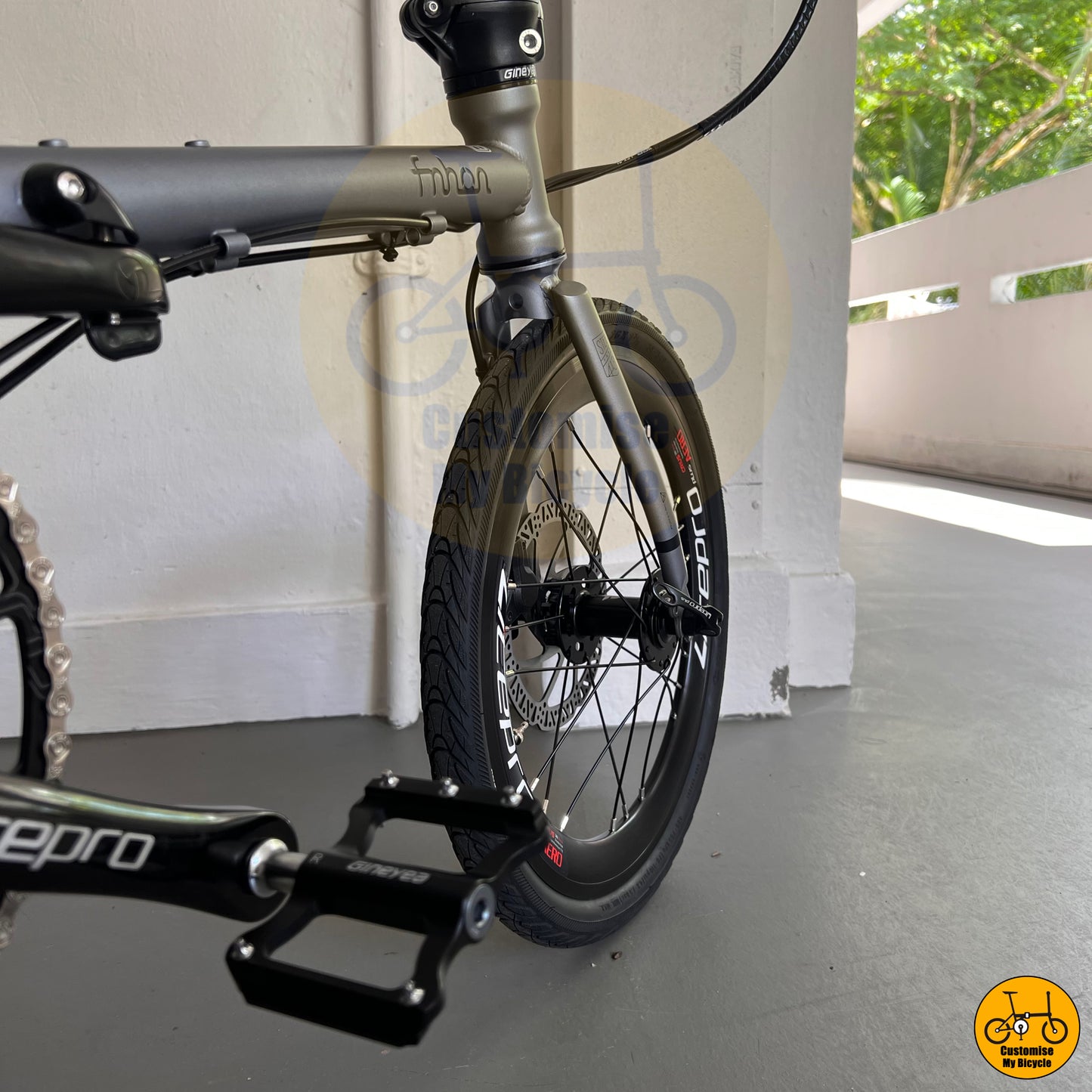 Fnhon Gust 18β β’ Shimano 9s β’ Battleship Grey