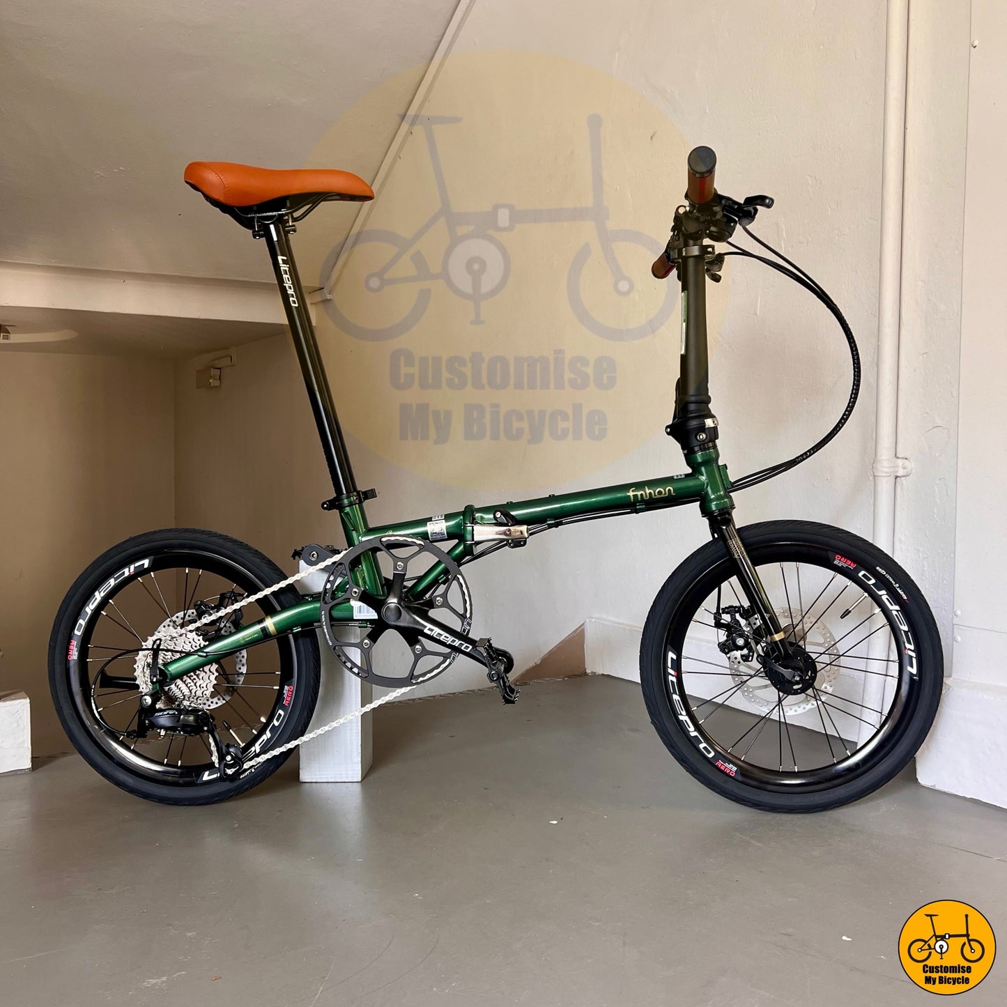 Fnhon Gust 18β β’ Shimano 9s β’ Emerald Green