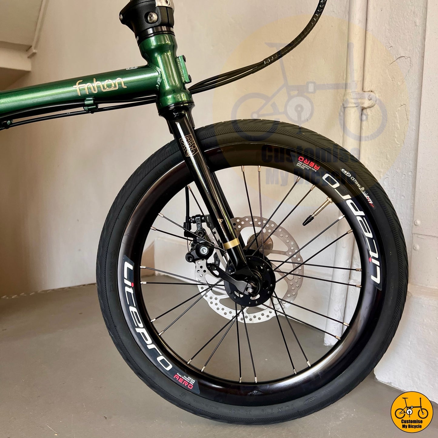Fnhon Gust 18β β’ Shimano 9s β’ Emerald Green