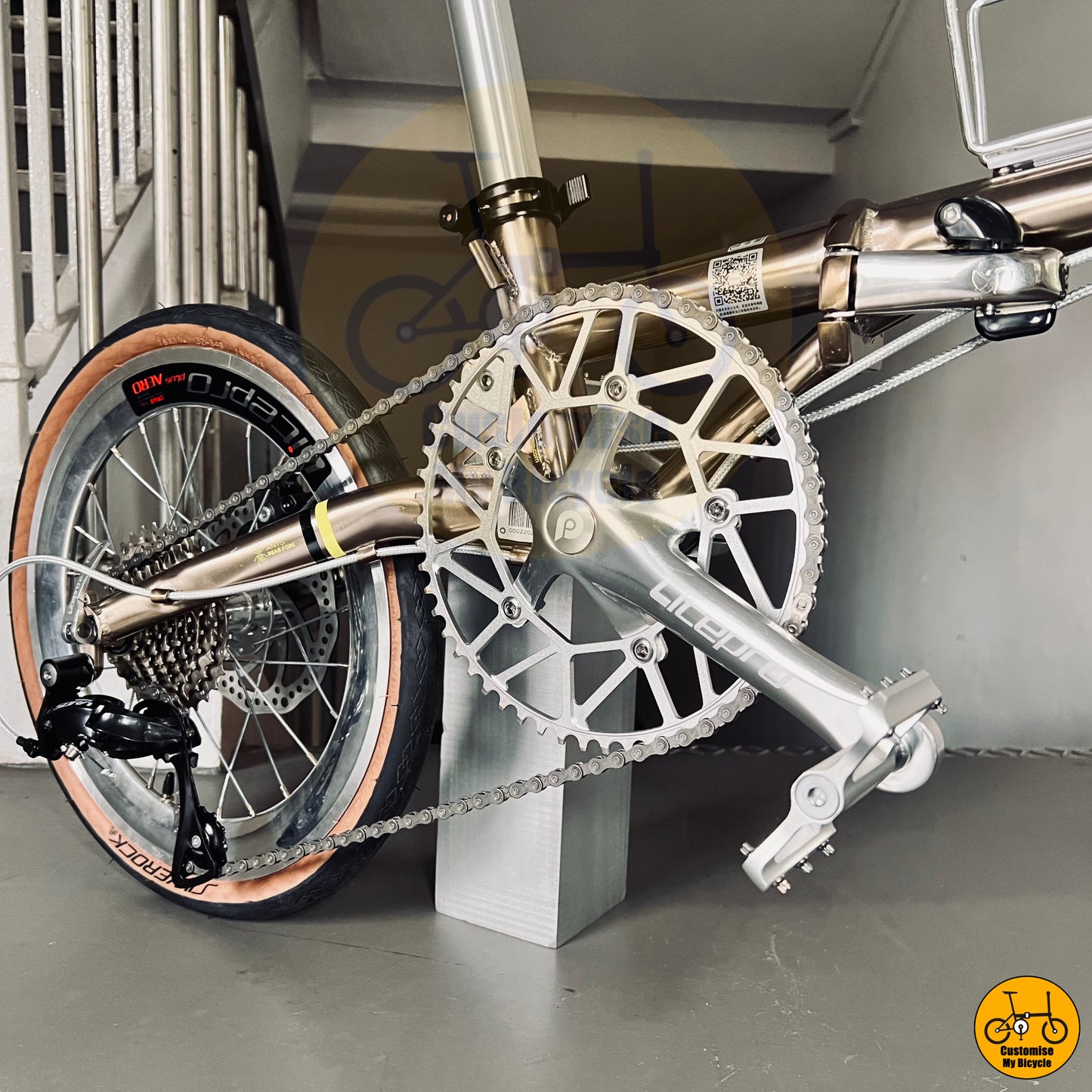Fnhon Gust 18β β’ Shimano 9s β’ Titanium Gold
