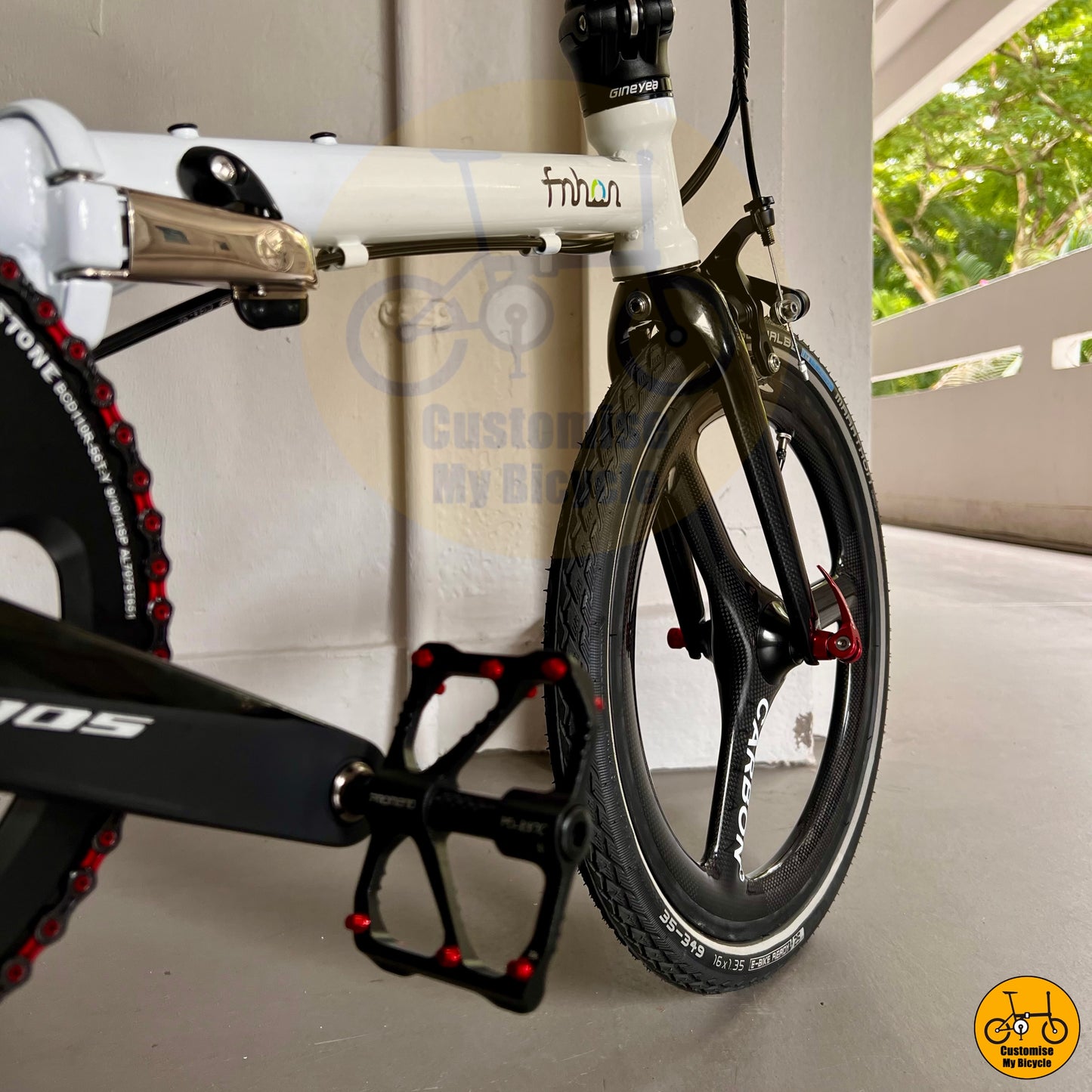 Fnhon Gust 18β β’ Shimano 11s β’ Snow White