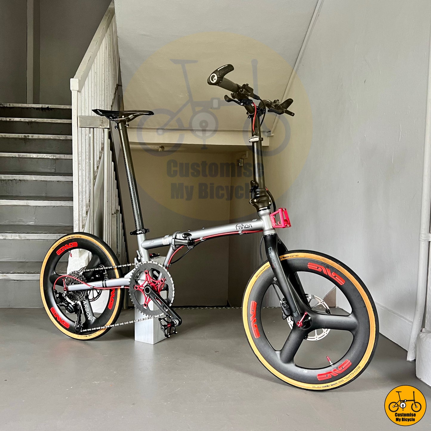 Fnhon Gust 20-inch Foldie β Shimano 105 11-Speed High-Spec Performance