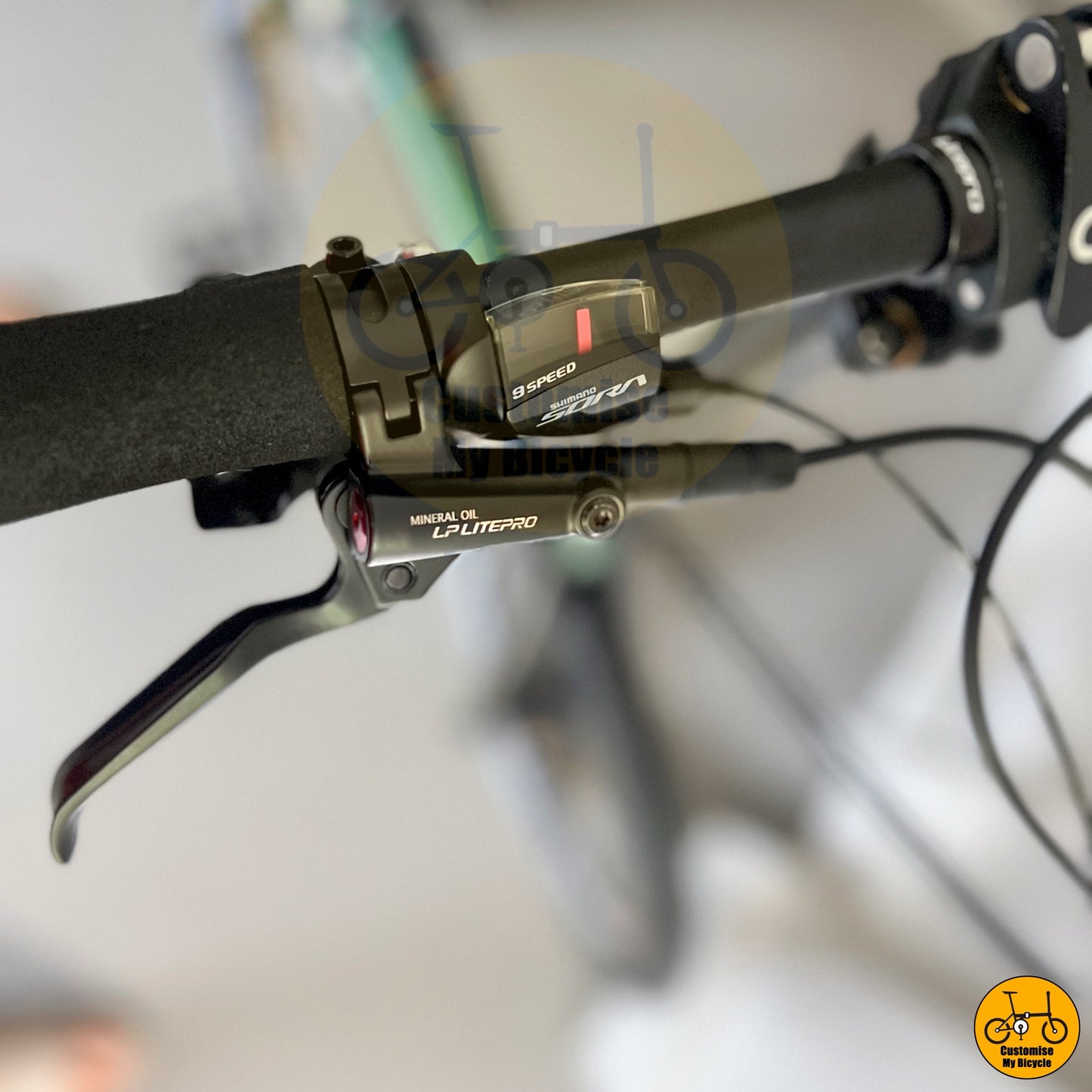Fnhon Gust folding bike with LITEPRO hydraulic disc brake system