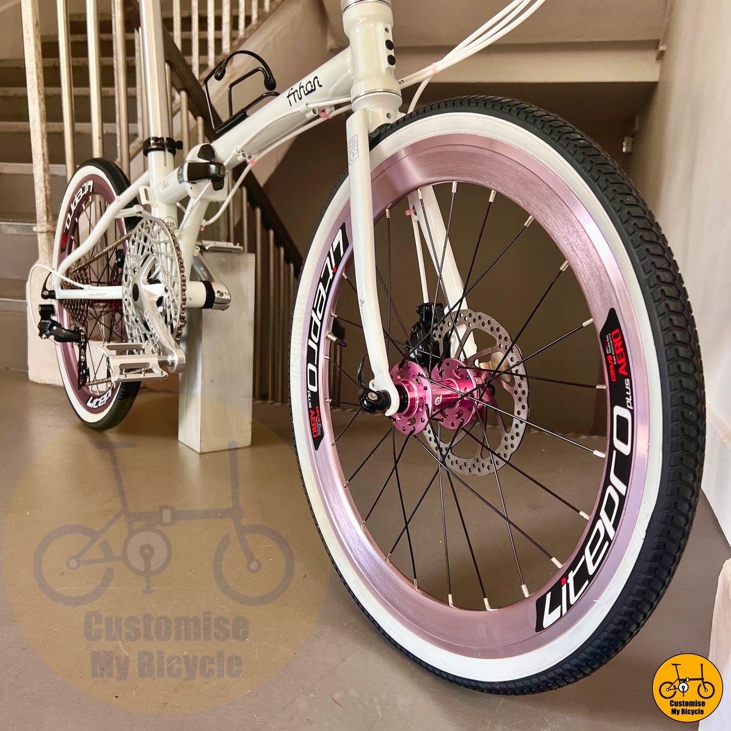Fnhon Gust 22β β’ Shimano 9s β’ Snow White