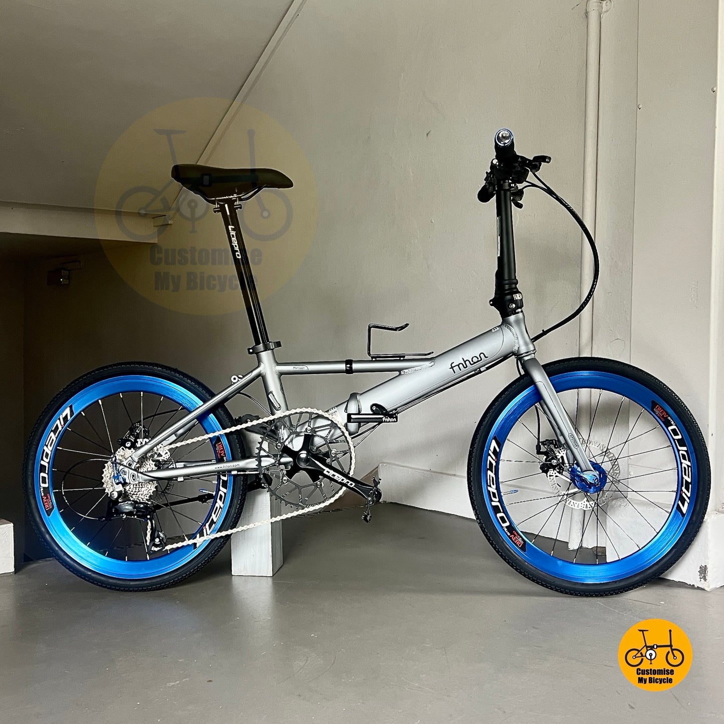 Fnhon Monsoon 22" β’ Shimano 9s β’ Battleship Grey