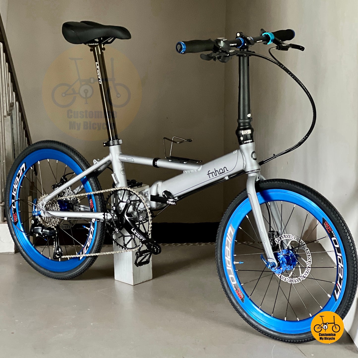 Fnhon Monsoon 22" β’ Shimano 9s β’ Battleship Grey