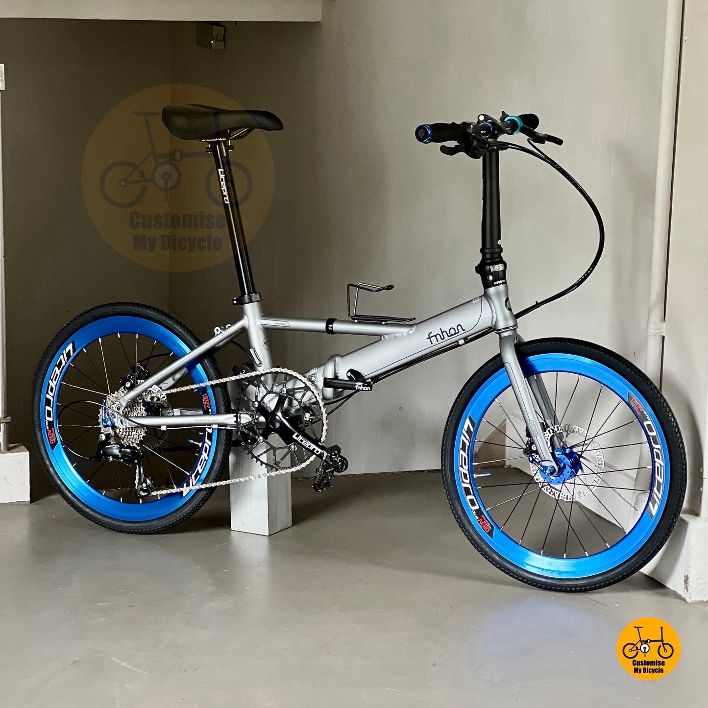 Fnhon Monsoon 22" β’ Shimano 9s β’ Battleship Grey