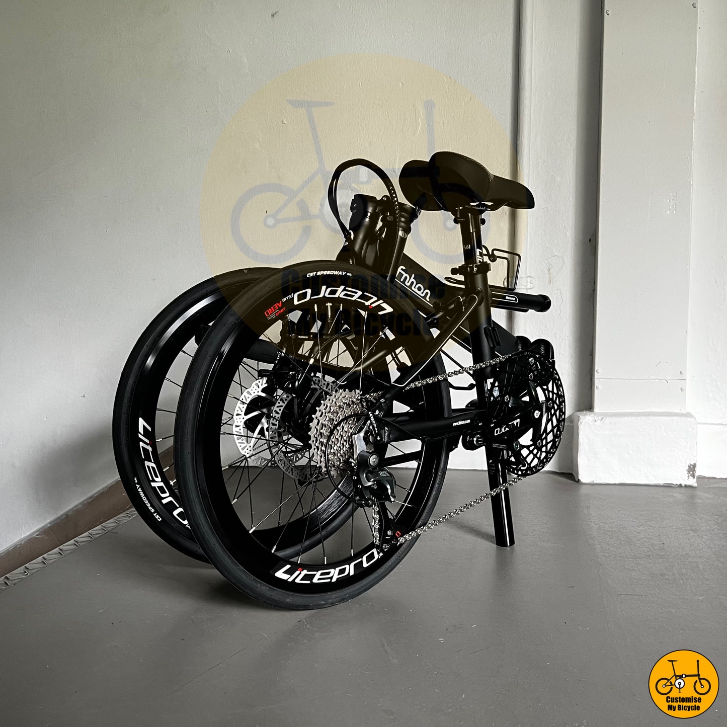 High-Performance Fnhon Monsoon 22-Inch Foldable Bicycle β A Durable & Efficient Ride