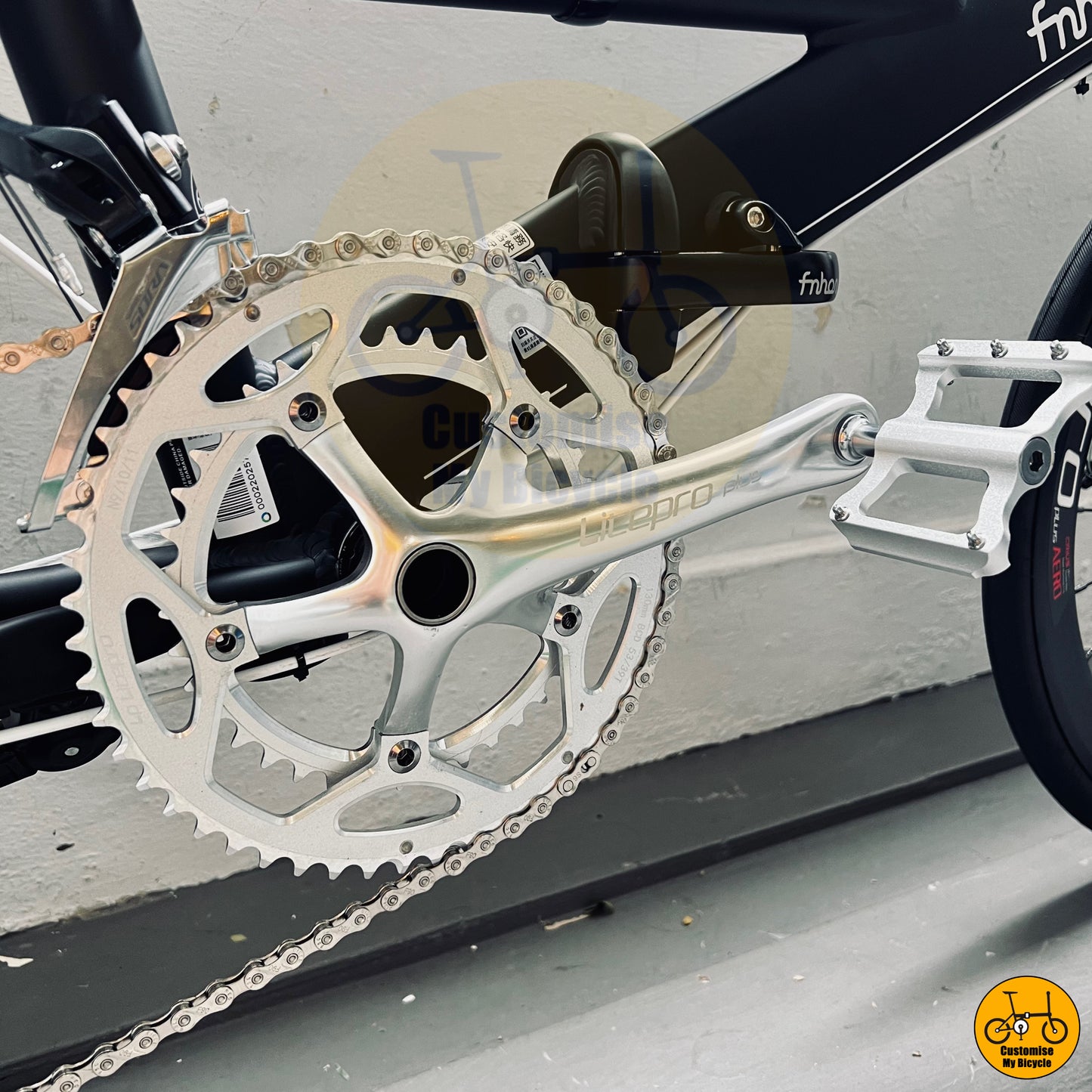 Litepro Double Chainring Fnhon Monsoon 22-Inch Foldable Bicycle β Optimized for Performance
