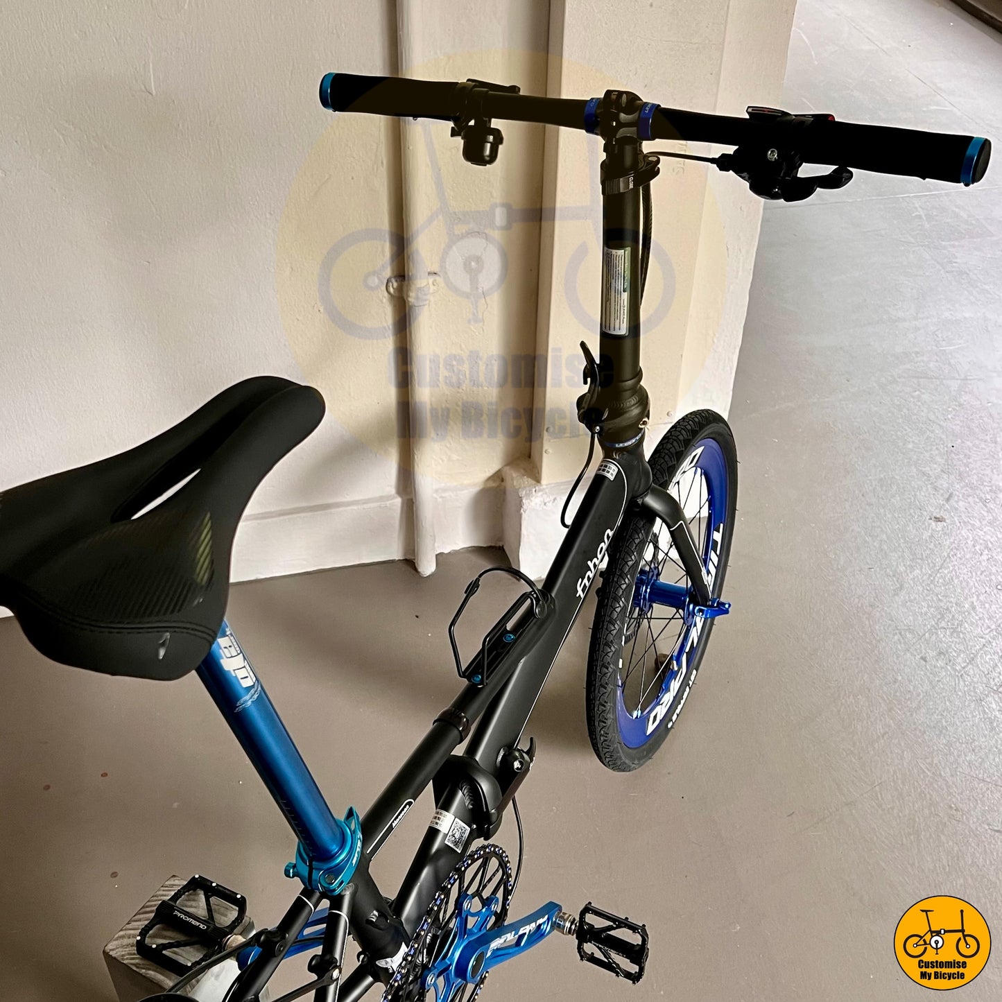 Smooth & Efficient Fnhon Monsoon 20-Inch Folding Bike β Optimized for City Riding