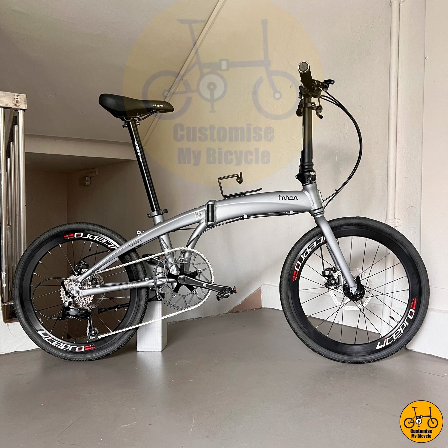 Matte Grey Folding Bike β Built for Performance & Comfort