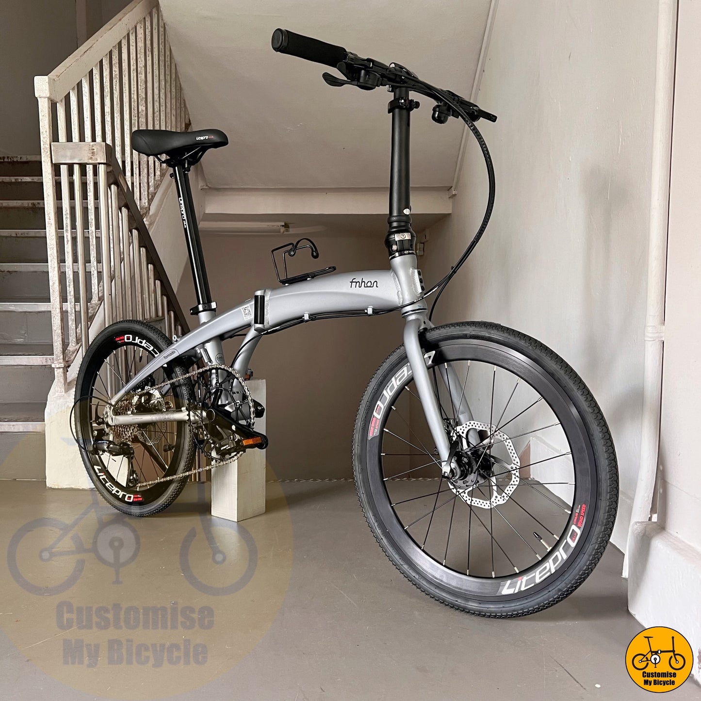 Fnhon Tornado 22β β High-Performance Folding Bicycle for Cyclists
