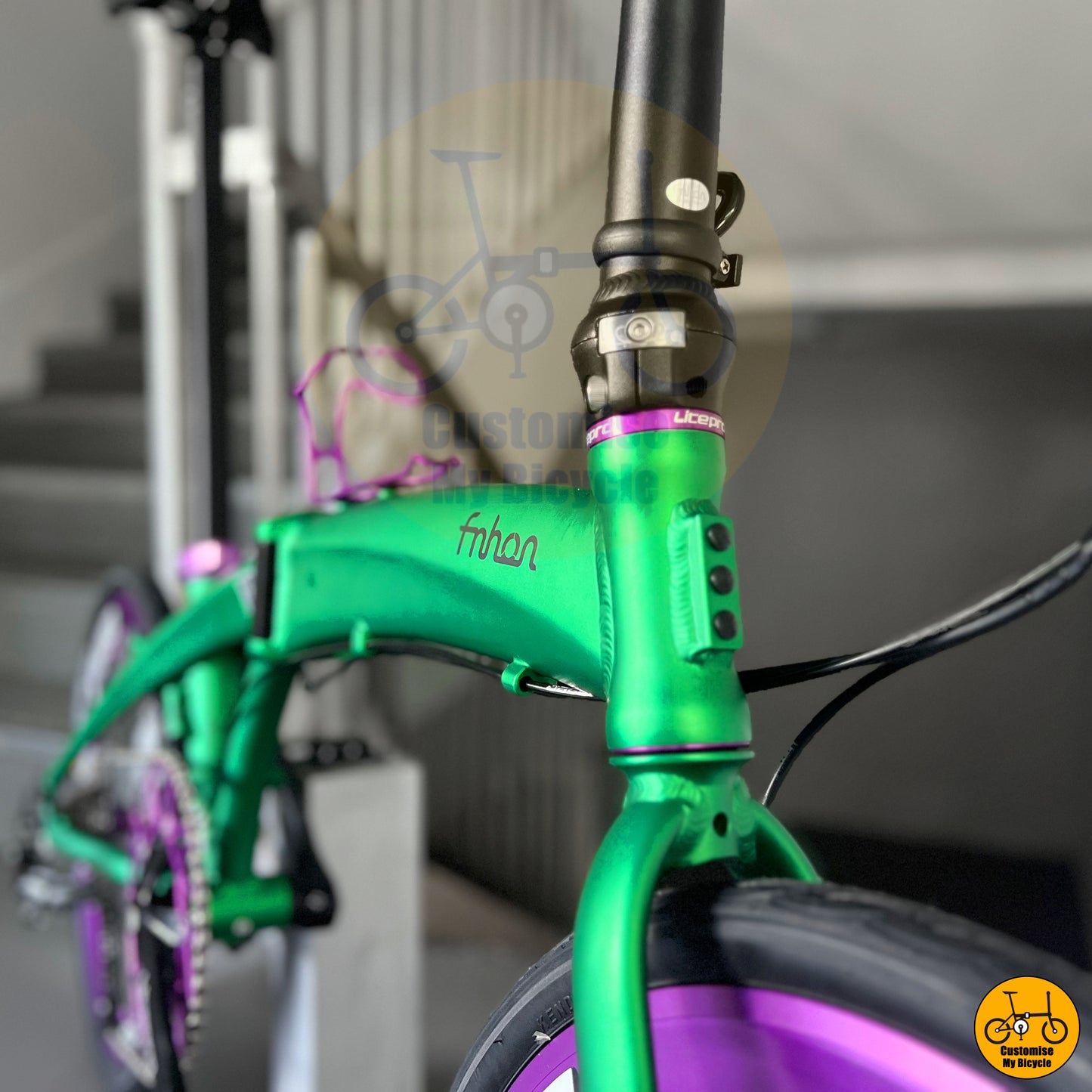 All-Terrain Ready Fnhon Tornado 22-Inch Foldie β Built for City Commuting & Weekend Rides