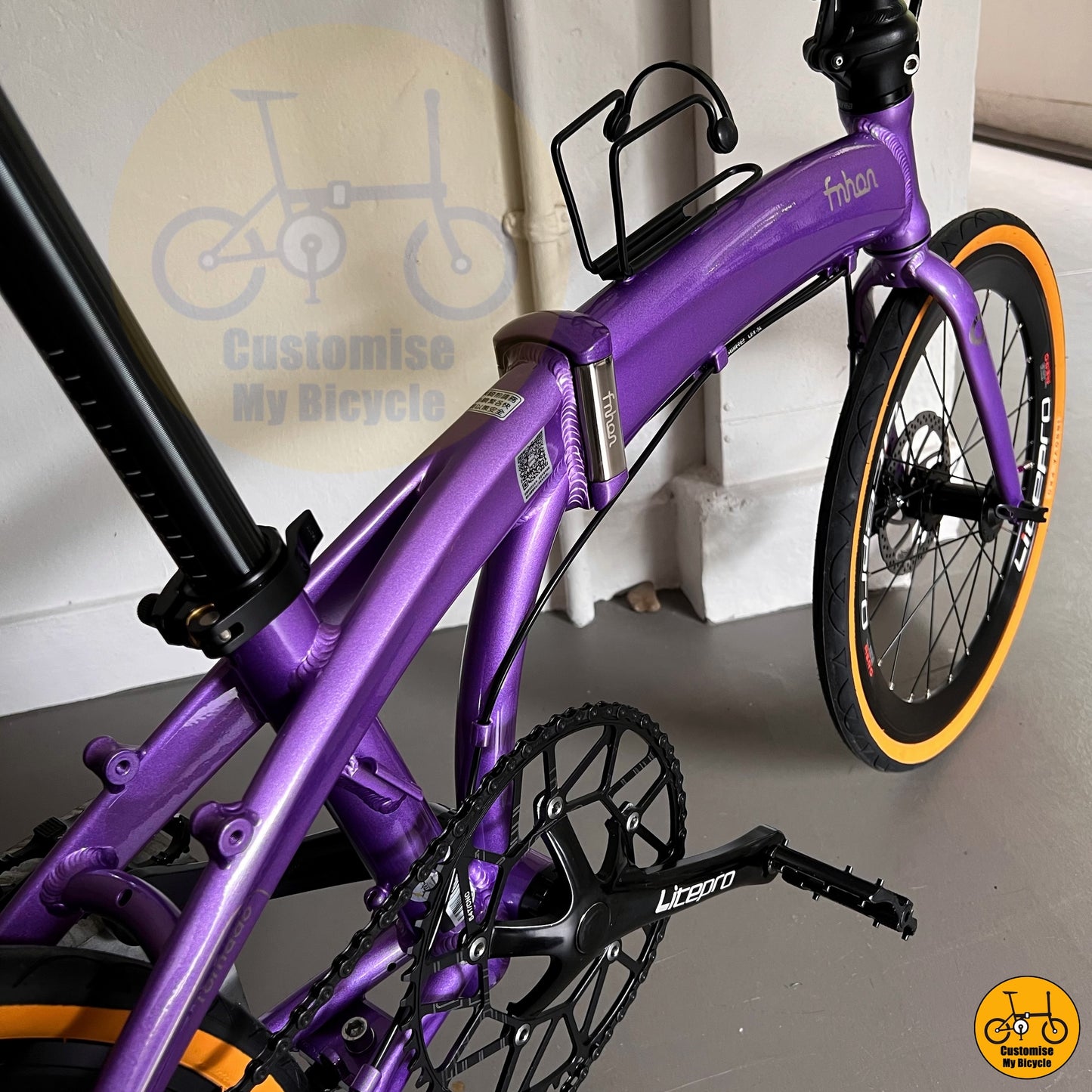 Lavender Purple Foldie β Sleek Design for Every Cyclist