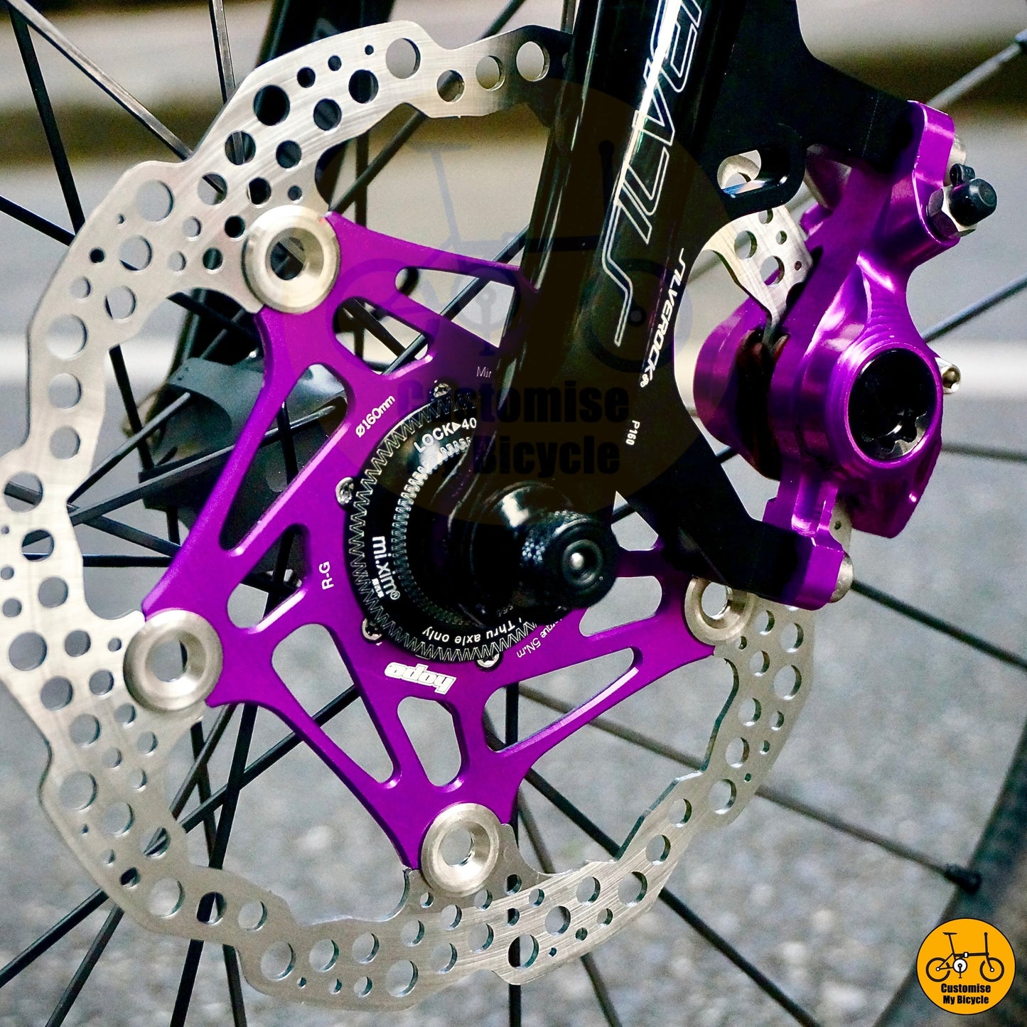 Floating Brake Disc on Carbon Fork Fnhon Tornado 22-Inch Foldable Bicycle β Ultimate Comfort & Speed