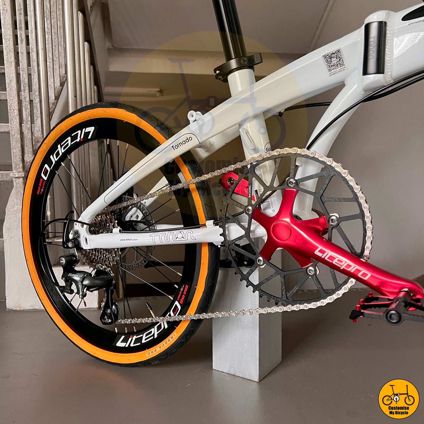 Innova Pro Tan Wall Tyres for Enhanced Comfort β Best City Commuter Foldie