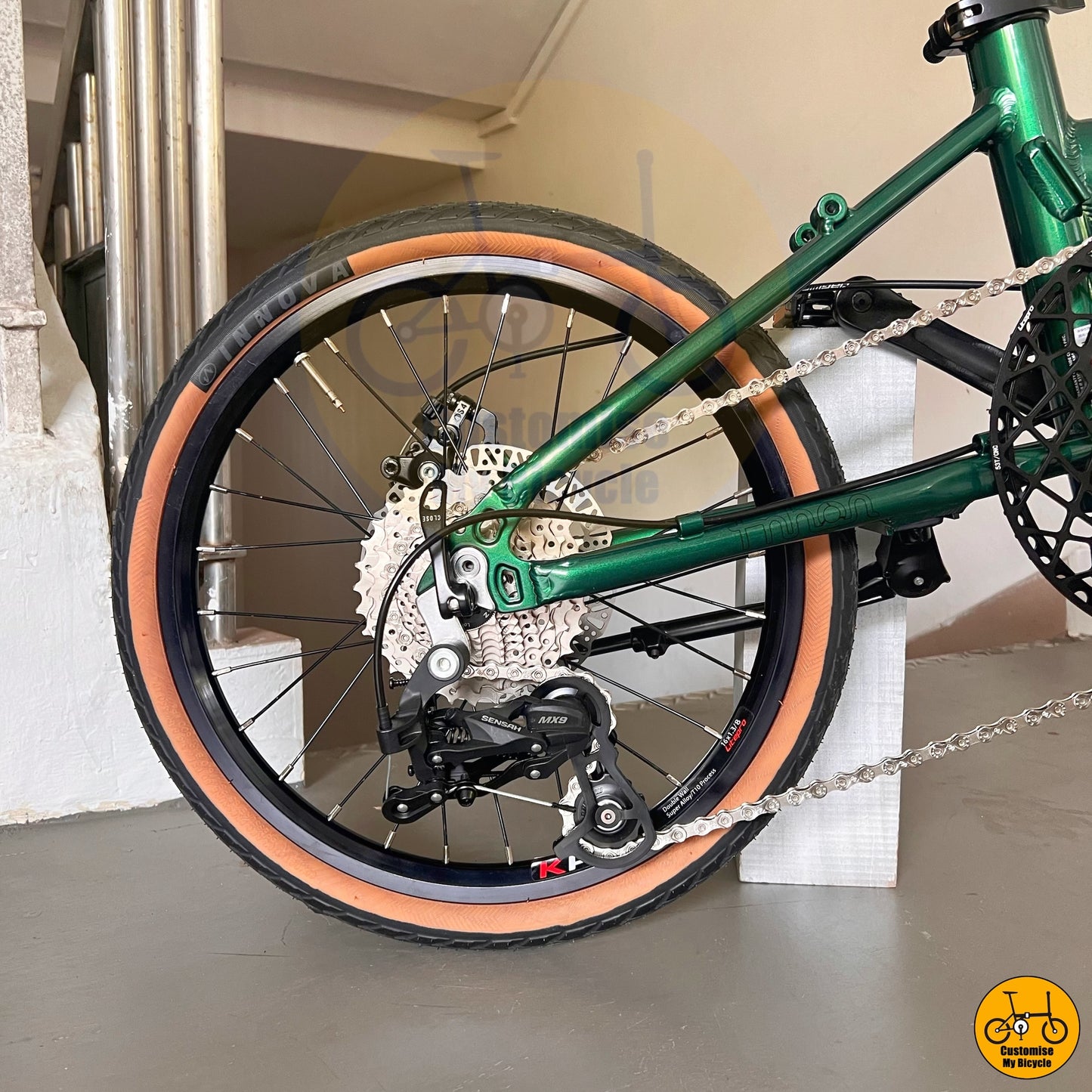 Fnhon Zephyr 18β β’ Shimano 9s β’ Emerald Green