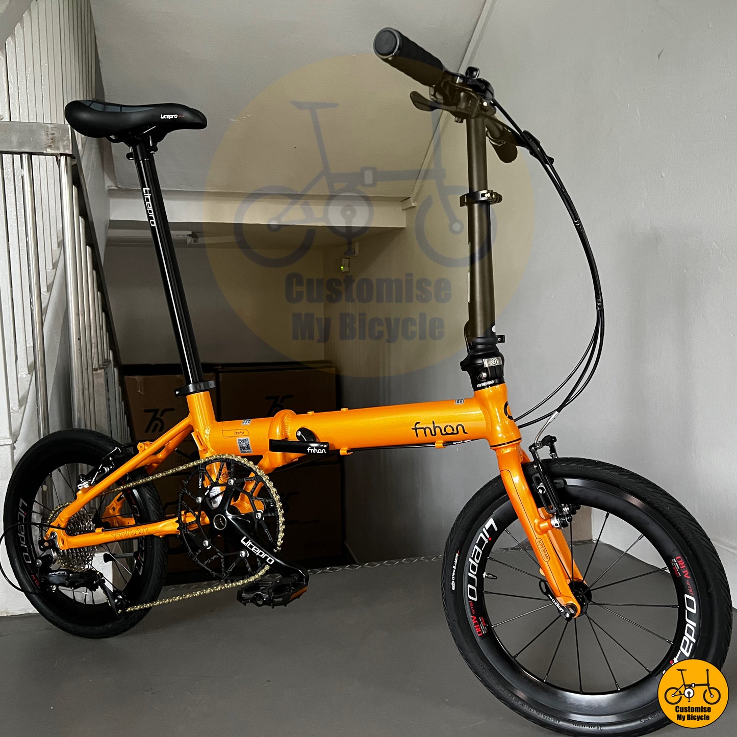 Fnhon Zephyr 18β β’ Shimano 9s β’ Orange