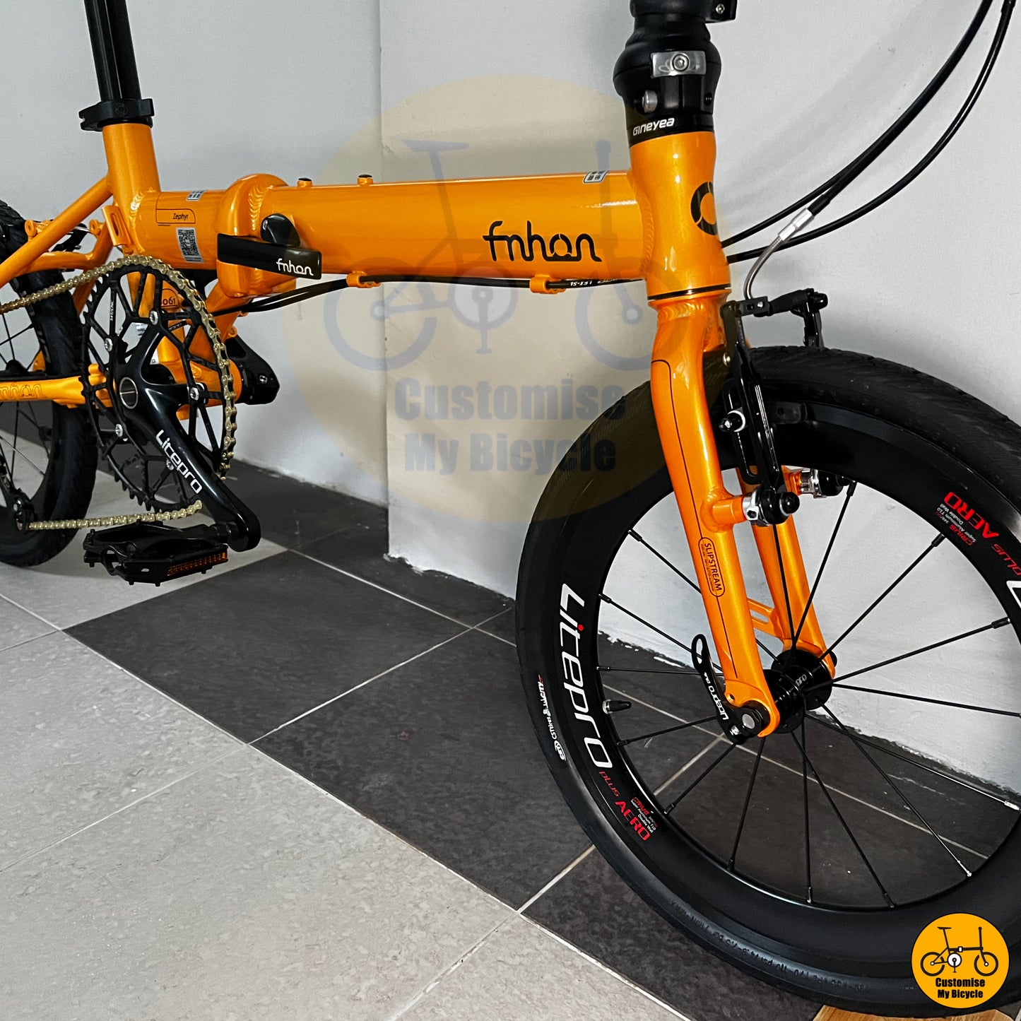 Fnhon Zephyr 18β β’ Shimano 9s β’ Orange