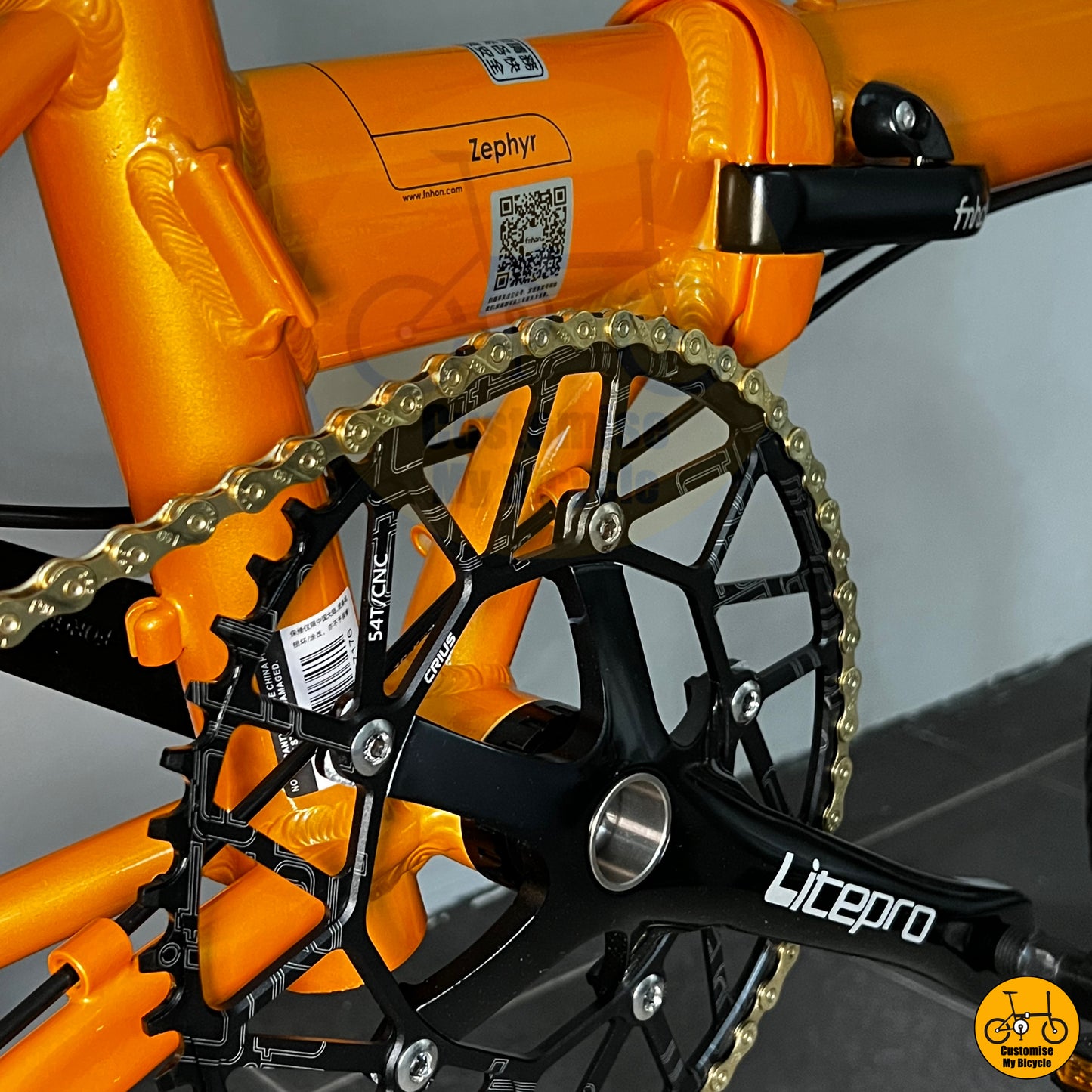 Fnhon Zephyr 18β β’ Shimano 9s β’ Orange