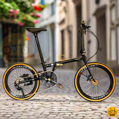 Fnhon Gust 22” • Shimano 9s • Black Gold