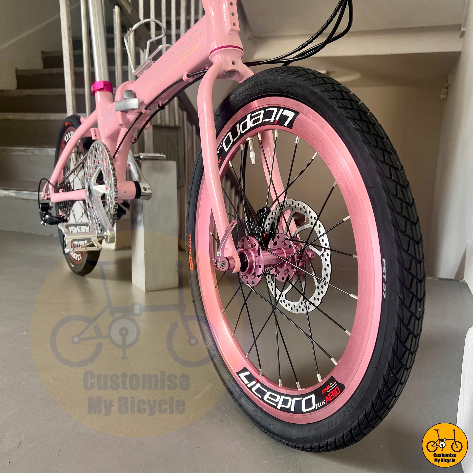 High-Performance Crius Master 20-Inch Folding Bike – A Lightweight Alternative to Birdy
