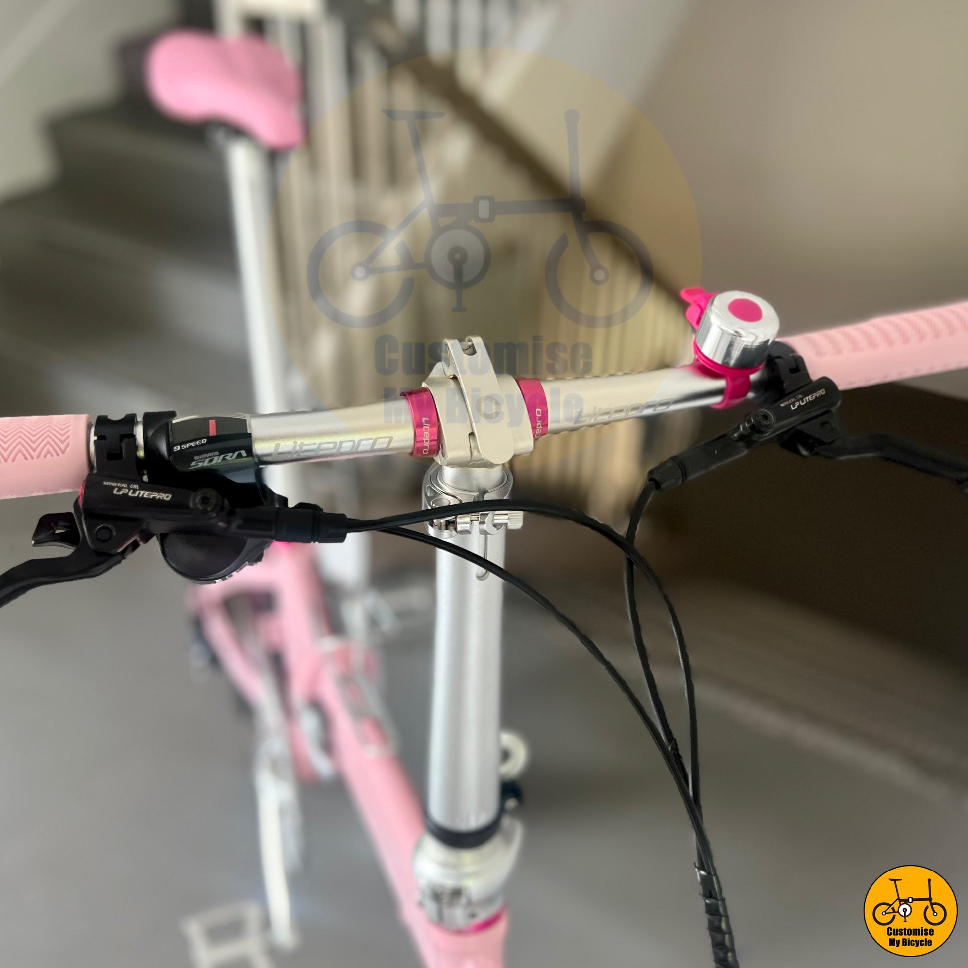 Pink Frame Crius Master 20-Inch Foldie – A Stylish & Compact Ride for Everyday Commuting
