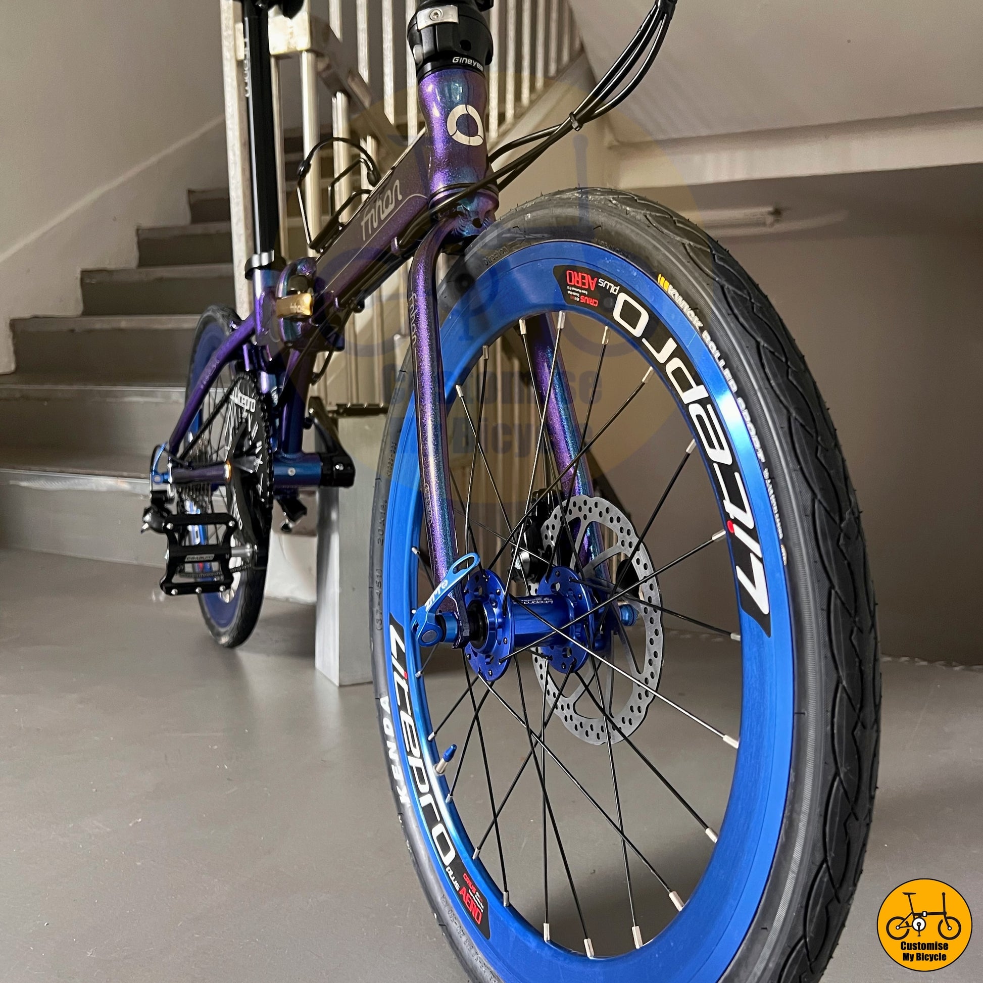 Fnhon Blast 22-Inch Folding Bicycle – A Stunning Foldable for Everyday Cycling
