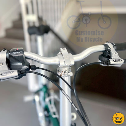 Retro Brompton Alternative – Fnhon Blast 22-Inch Folding Bicycle in British Green
