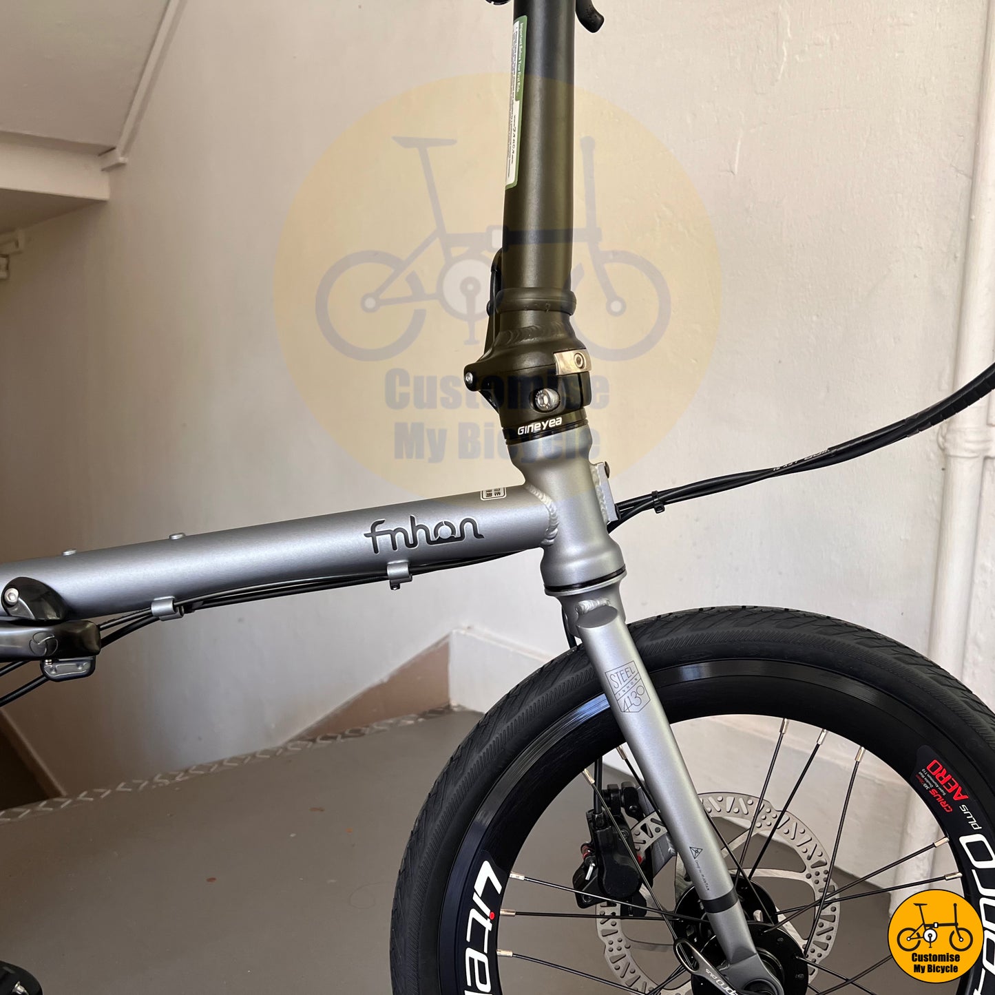 Fnhon Gust 18” • Shimano 9s • Battleship Grey