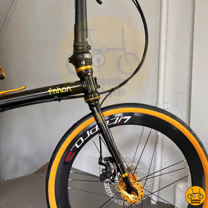 Fnhon Gust 22” • Shimano 9s • Black Gold