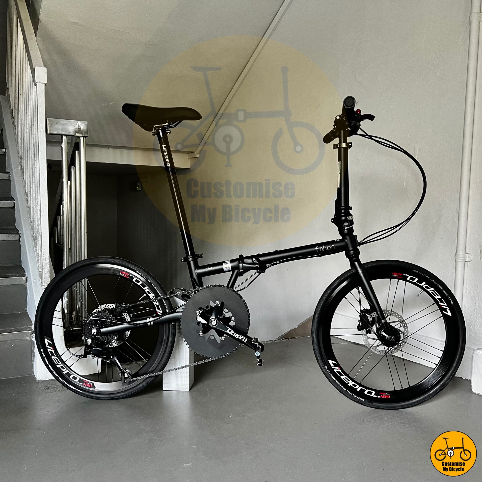 Fnhon Gust 22-inch Foldie – Fast & Lightweight Chromoly Steel Bike
