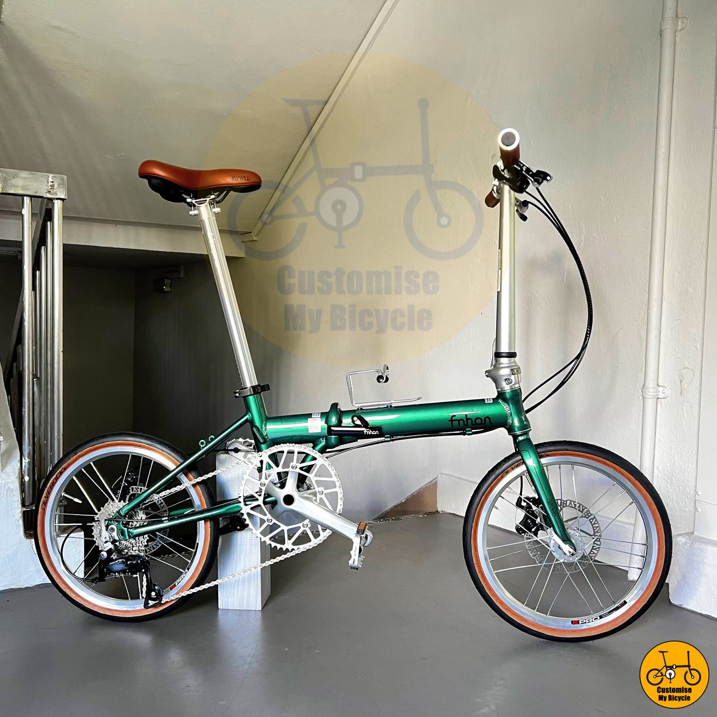 Fnhon Zephyr 18” • Shimano 9s • British Green