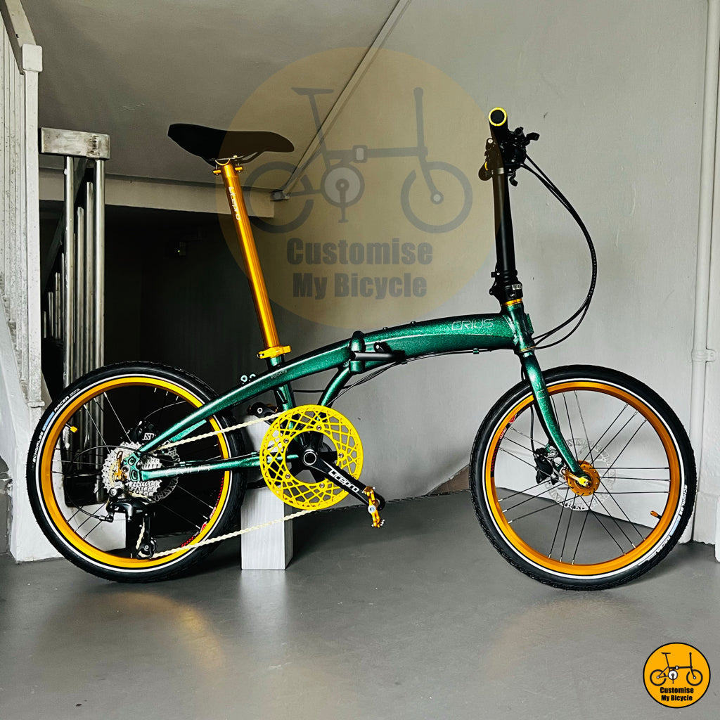 Crius Velocity 22-inch Foldable Bike – Premium City Commuter for Diwali Sales
